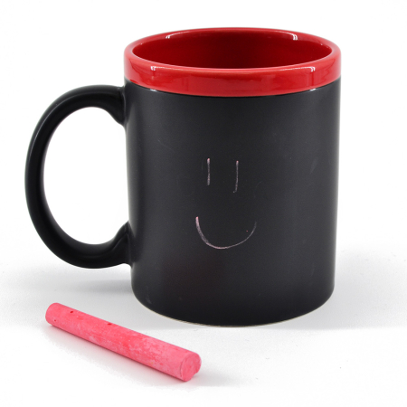Signman Chalkboard Ceramic Mug with Chalk (300ml)