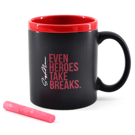 Signman Chalkboard Ceramic Mug with Chalk (300ml)
