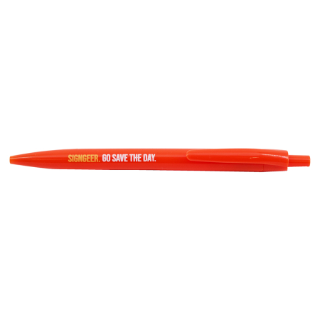 Go Save The Day Pen - Orange