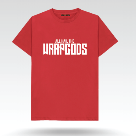 WRAPGODS Tee - Red, Large