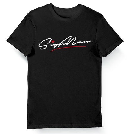 Signature Signman T-Shirt-Red Signature (Large)