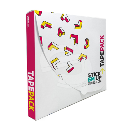 Stick Em Up - Tape Storage Box-Fits maximum tape diameter 320mm x 320mm x 25mm deep
