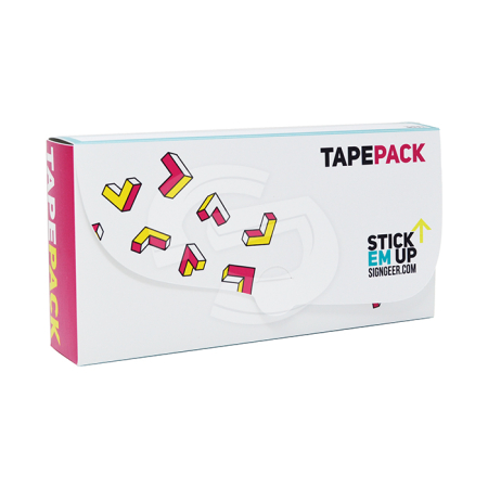 Stick Em Up - Tape Storage Box-Fits maximum tape diameter 130mm x 260mm x 50mm deep