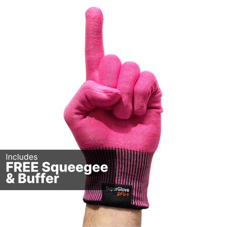 SuperGlove Pro+ Application Glove - Sweet Pink
