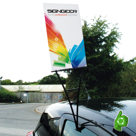 Vehicle Sign Clip