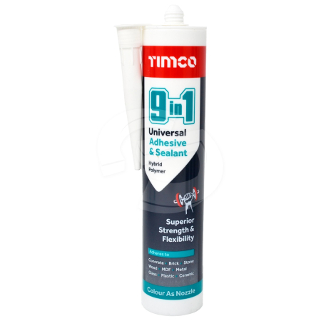 TIMCO Multi-Fix Universal Adhesive & Sealant 290ml - White (247468)