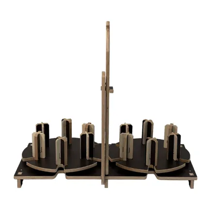 Twister Slot Reel - Rotating Floor Roll Storage Rack