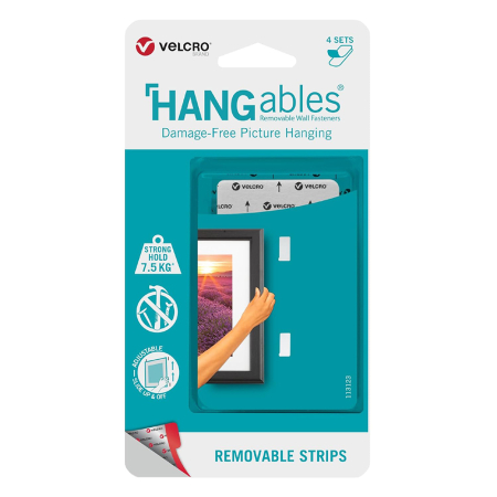 HANGables® - Super Strong Removable Wall Hanging Strips (7.5kg Max) 