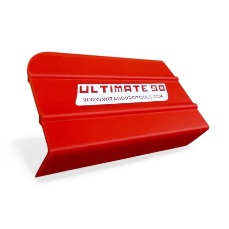 Ultimate 90 - 120mm Wide Hard Squeegee with 90° Tucking Edge
