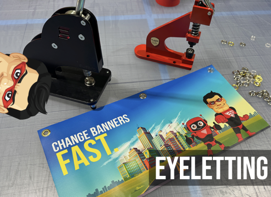 Eyeletting for Banners: A Heroes Guide